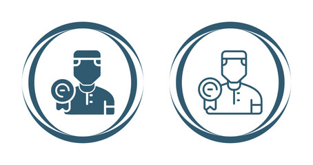 User Awarded Vector Icon