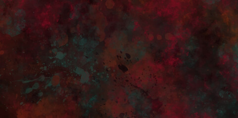 Abstract red and black textured smoke. grunge dark red textured painted background. abstract fire flame grunge texture background. Vintage grunge pattern for design and decoration space for text.	