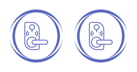 Door Lock Vector Icon