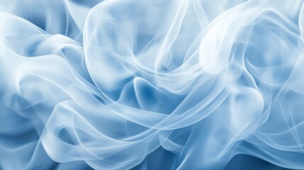 Obraz premium Abstract 3D Smoke Rings Background - Swirling and Intertwined