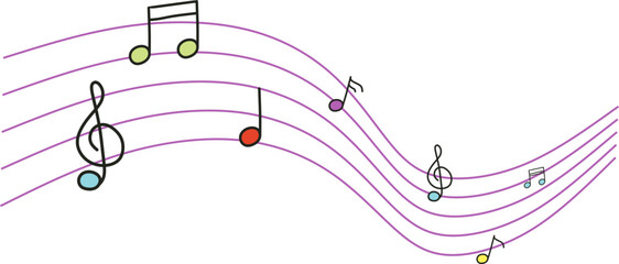 Melody Wave Illustration