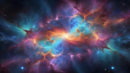 Obraz premium background with space, ai generated