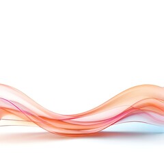 Naklejka premium abstract-modern-wavy-technology-background-isolated-on-white
