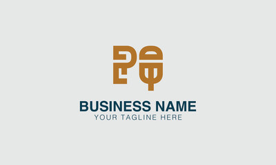 PQ P pq initial logo | initial based abstract modern minimal creative logo, vector template image. luxury logotype logo, real estate homie logo. typography logo. initials logo