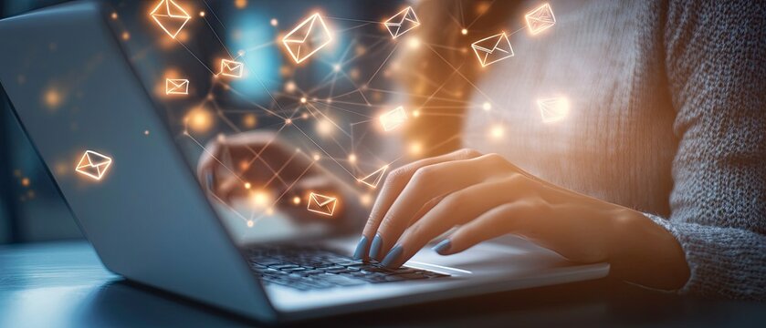 Captivating email marketing campaign with personalized content stunning visuals and clear calls to action