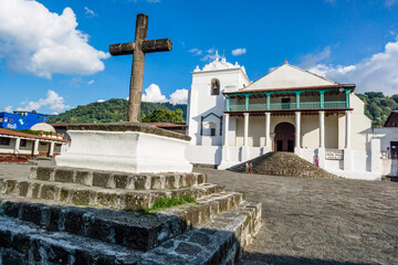 Church of Santiago Apóstol, 1547, Santiago Atitlan, Sololá department, Guatemala, Central America