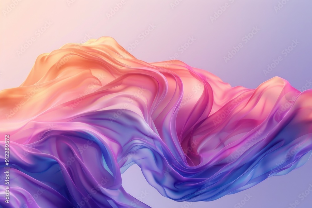 Poster a detailed view of an abstract art piece with vibrant colors and textures