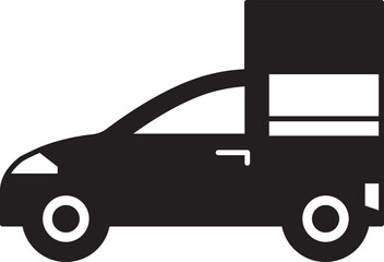 Small Truck, Pickup Truck Icon

