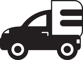 Small Truck, Pickup Truck Icon
