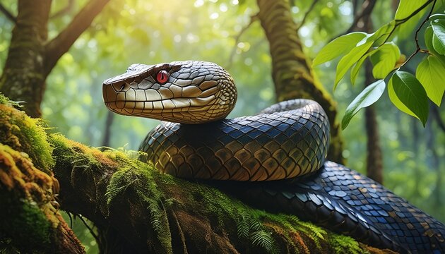 snake in the tree