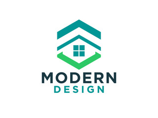 Real Estate Logo. Construction Architecture Building Logo Design