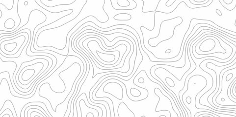 Abstract pattern with lines topographic map background. Topography and geography map grid abstract backdrop. Topographic cartography. Topographic Map. Topographic Relief carve line background.