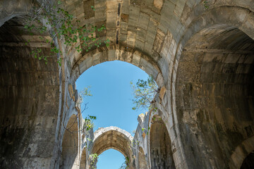 Incirhan Caravanserai, built by Giyaseddin Keykubad Bin Keyhusrev, located on the Antalya Burdur road. incirhan kervansarayi