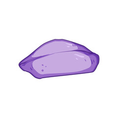 hat beret cartoon. french artist, cap man, red mime hat beret sign. isolated symbol vector illustration