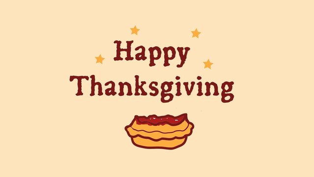 Happy Thanksgiving Celebration Title