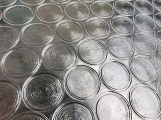 abstract circle glass texture