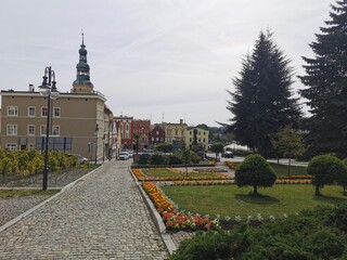 Obraz premium otmuchow town hall