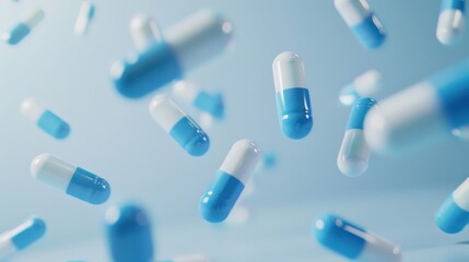 The Blue White Capsules