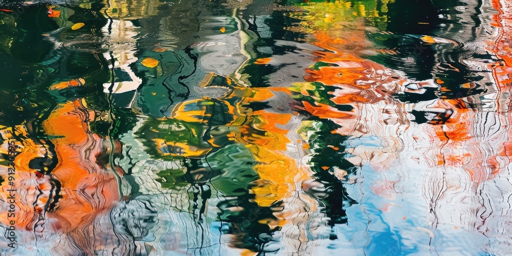 Canvas Prints Reflection on Water