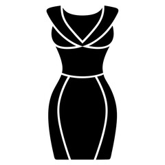 Bodycon Dress art vector illustration