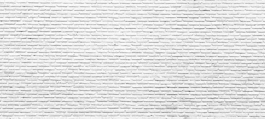 White painted brick walls help to brighten up the interior of buildings, such as kitchens and living rooms.