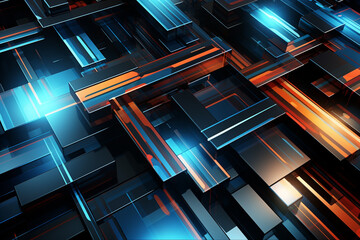 Fototapeta premium Epic Odyssey Navigating the Magic of Decorative Relief and Dynamic Lines Symphony of Space and Time Unveiling the Beauty of Dynamic Background Chronicles