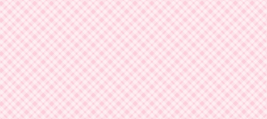 Diagonal white plaid in the pink background