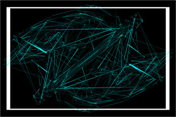 abstract vector background design with unique line pattern like galaxy