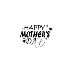 Happy mother's day typography t shirt vector design.