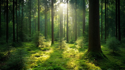 nature forest landscape