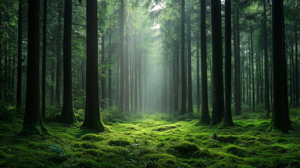 Fototapeta premium nature forest landscape