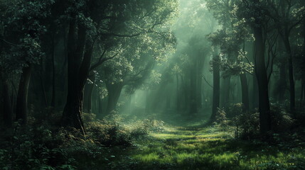 Obraz premium nature forest landscape