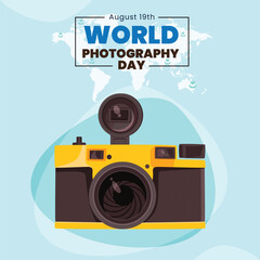 Obraz premium World photography day. 