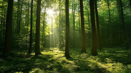 Obraz premium nature forest landscape