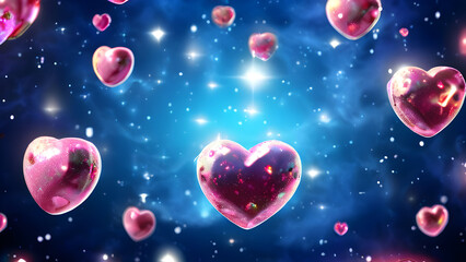 heart on the sky heart and stars beautiful background and wallpaper beautiful view beautiful 