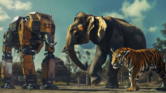 elephant robot