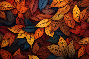 Autumn Leaves Background