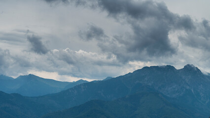 Polish mountains. Tatra Mountains.