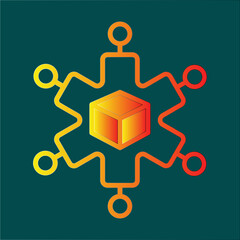 Blockchain Icon Design