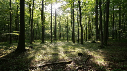 Obraz premium nature forest landscape