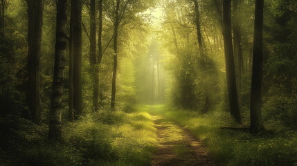 Obraz premium nature forest landscape