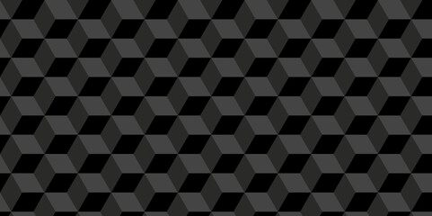 Abstract black and gray style minimal blank cubic. Geometric pattern illustration mosaic, square and triangle wallpaper.	
