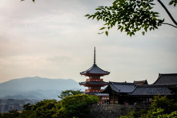 Obraz premium Temple Kiyomizu à Kyoto au Japon