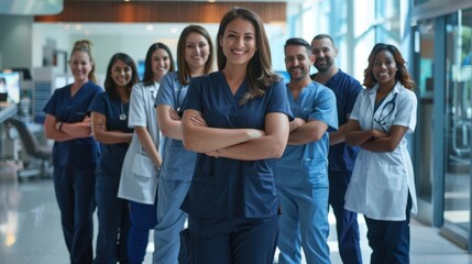The Medical Team in Hospital