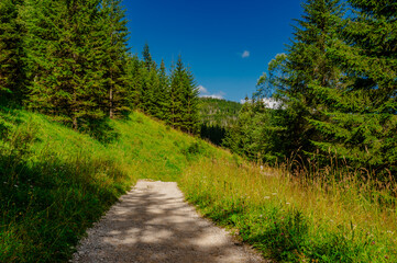 Polish mountains. Tatra Mountains.