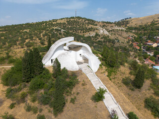 Kosturnica Monument in Veles, Northern Macedonia