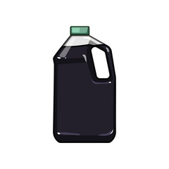 japan soy sauce cartoon. caramel glass, japanese chili, dish soup japan soy sauce sign. isolated symbol vector illustration