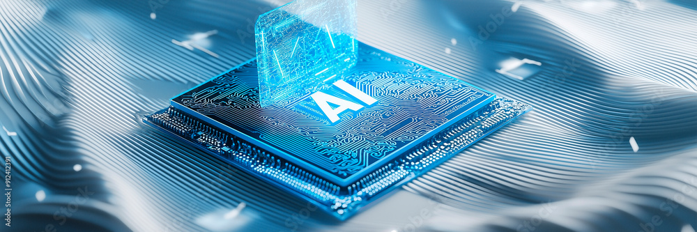  chip with holographic text 