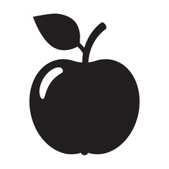 Apple icon. Apple sign symbol for web site and app design.