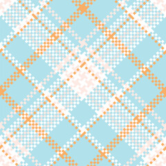 Scottish Tartan Pattern. Checkerboard Pattern Template for Design Ornament. Seamless Fabric Texture.